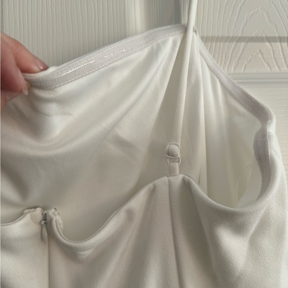 Lulus Only the Good Times White Sleeveless Cutout Midi Dress - Picture 8 of 9